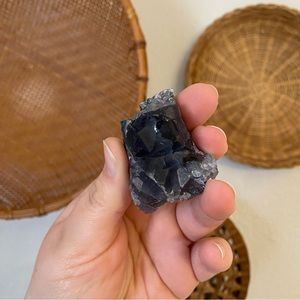 Natural Fluorite Lilac Purple Crystal Cluster